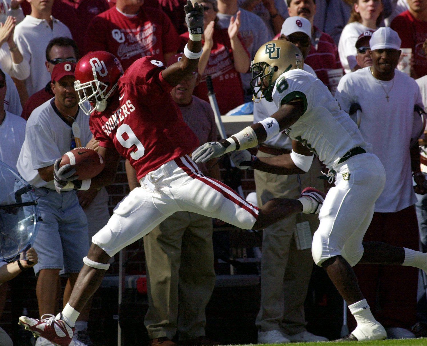 OU-Baylor football 2001